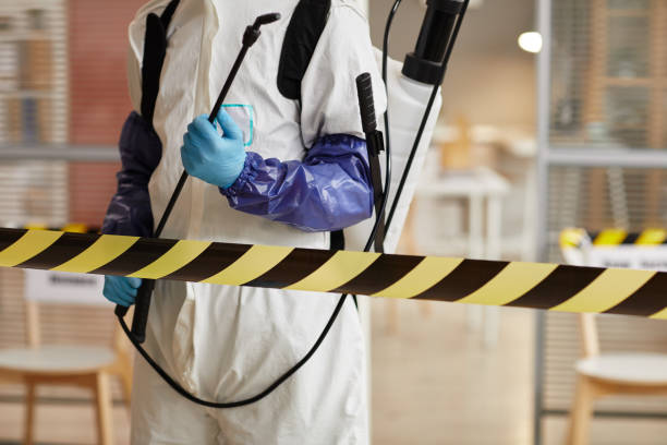 Professional Biohazard Cleanup technician working in West Milford, NJ